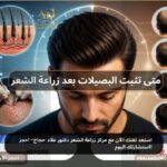 متى تثبت البصيلات بعد زراعة الشعر الجدول الزمني من د.علاء حجاج
