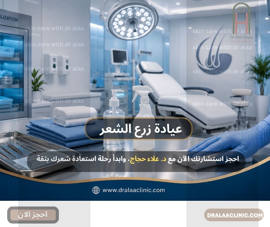 عيادة زرع الشعر د.علاء حجاج