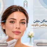 اماكن حقن البوتكس بالوجه